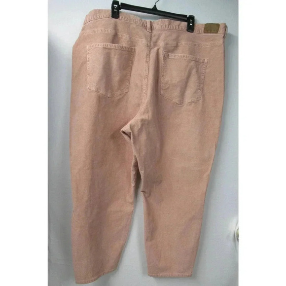 American Eagle Outfitters Pink Corduroy Super Stretch Jeans Size 24 Short - Picture 3 of 6